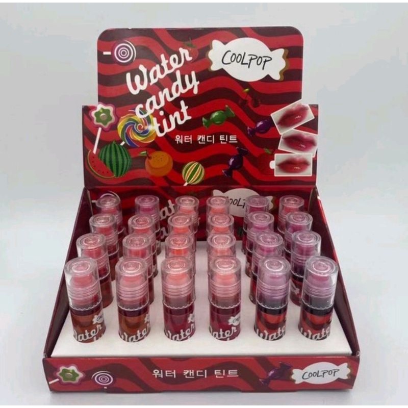 CoolPoP Water Candy LIPTINT Roll ON 1Box-24pcs | Shopee Malaysia