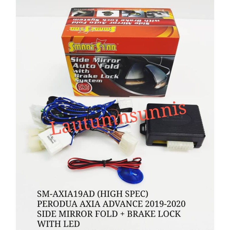 [FREE LOCK UNLOCK SWITCH] PERODUA AXIA ADVANCE 20192022 (HIGH SPEC