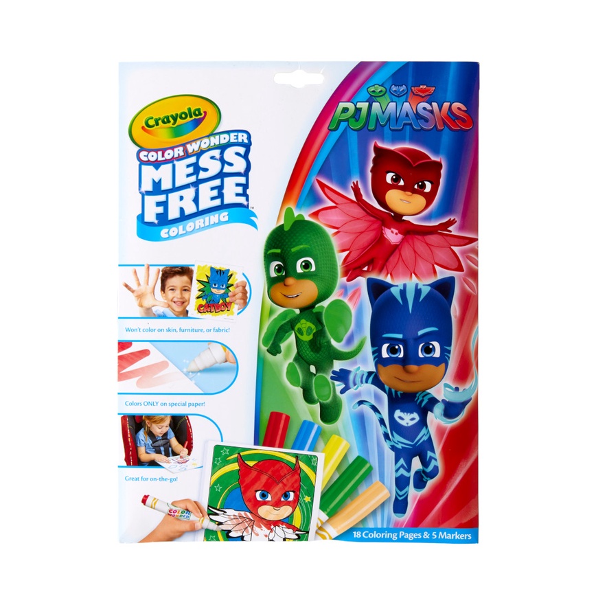 Crayola Color Wonder PJ Mask Shopee Malaysia