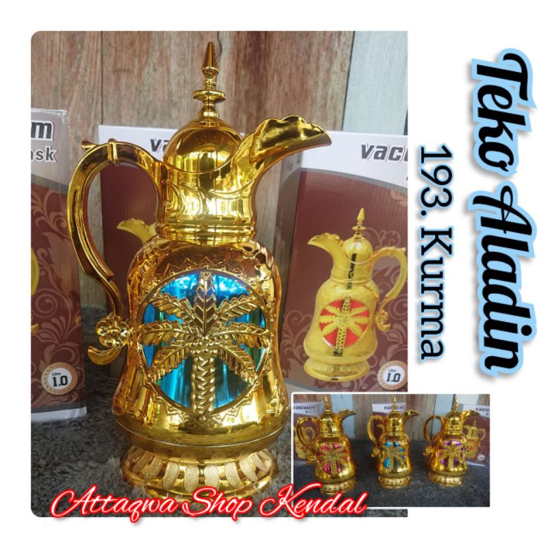 TERMOS 1l Arabic Hajj Thermos/Aladdin's Thermos/Arabic Teapot (By 2