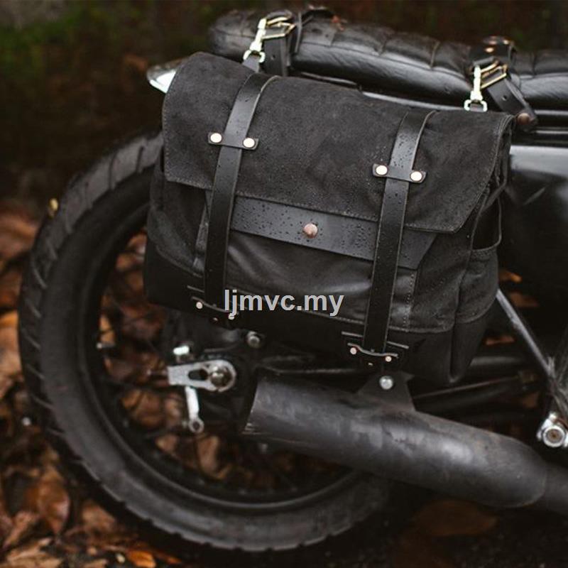 Retro locomotive side bag, general waterproof motorcycle rider ...