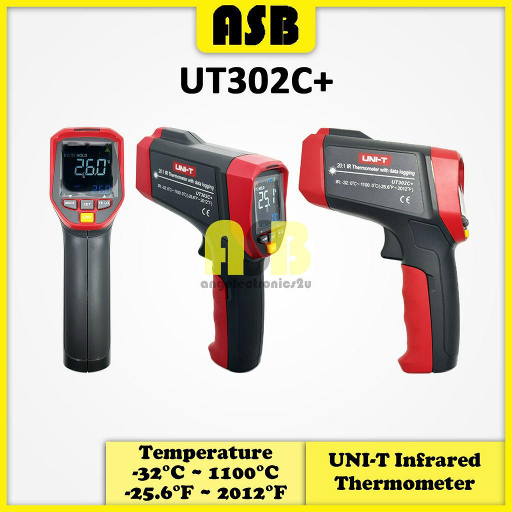 (1pc) Uni-T UT 300A+ / 302C+ / 306A Infrared Thermometer UT300A ...