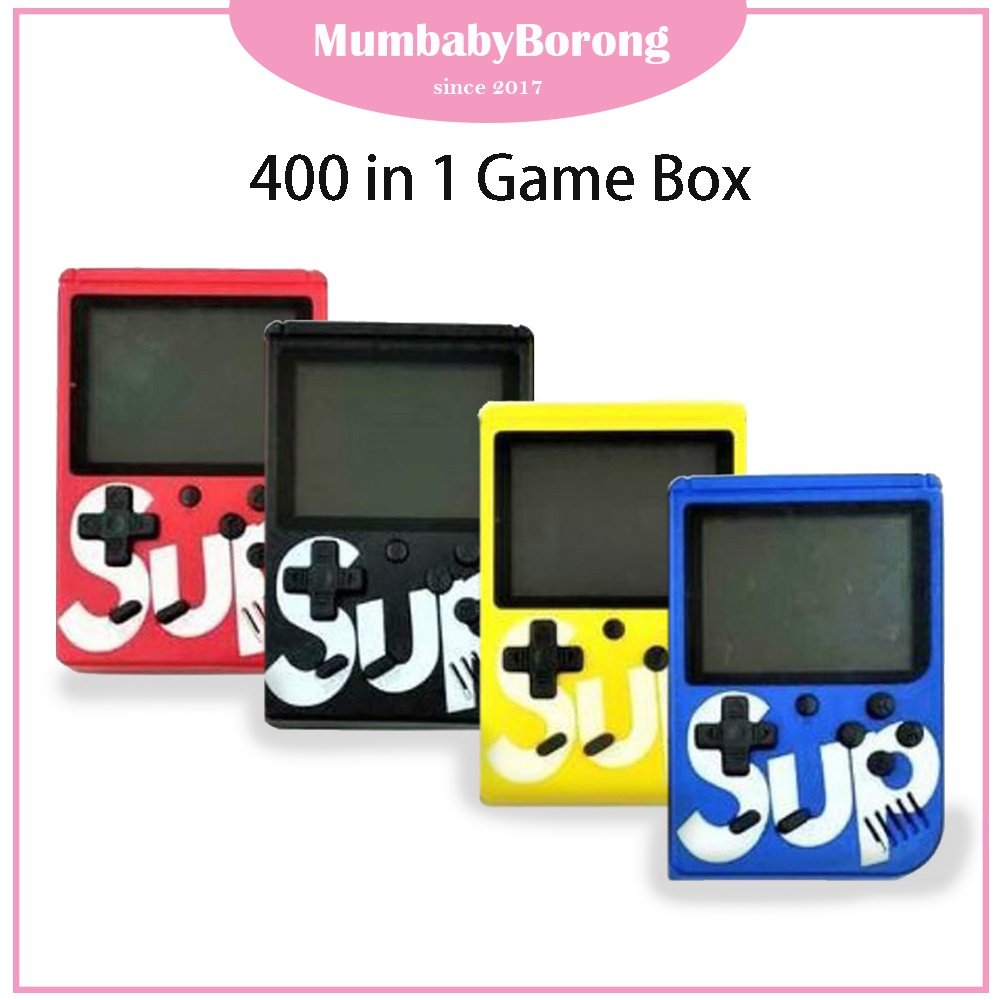 400 Games 】MB Retro Mini SUP PLUS 400 Gameboy Game Console Emulator  Built-In SUP Game Box toys education kids toys | Shopee Malaysia