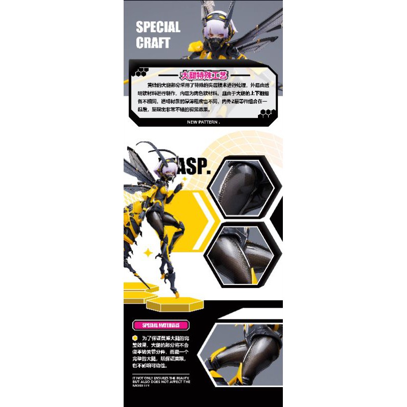 Snail Shell Studio : WASP GIRL (BEE-03W) | Shopee Malaysia