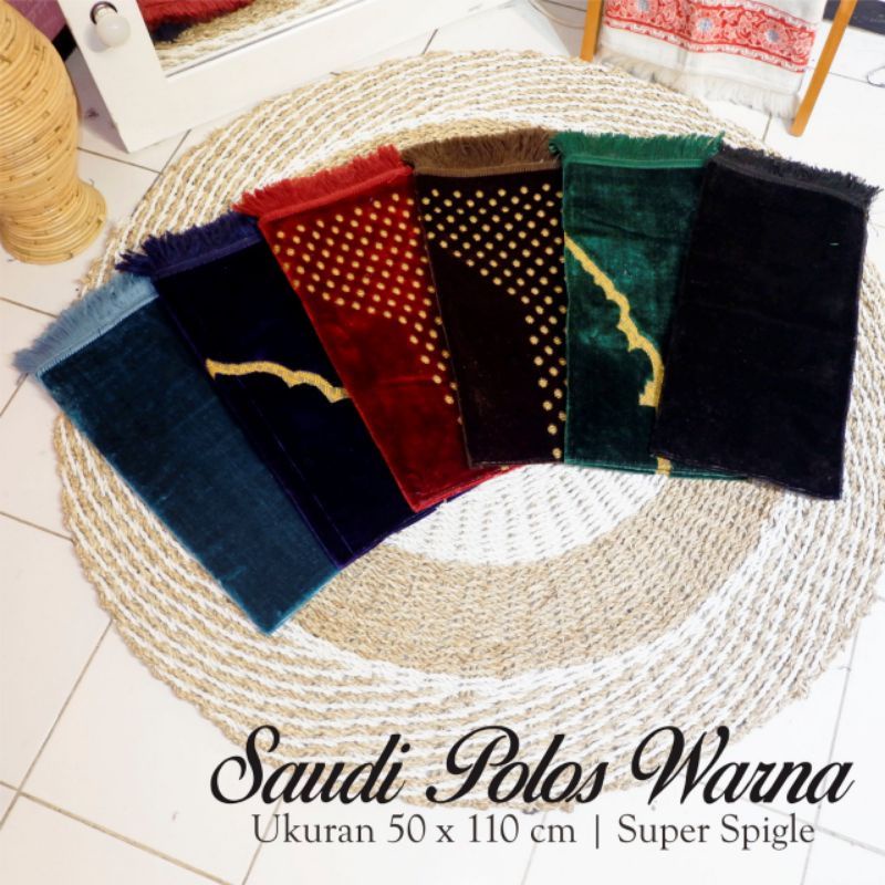 Plain TURKY PRAYERY SIZE 50×110 CM SUPER SPIGEL SIMPLE MOTIF | Shopee ...