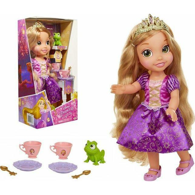 Disney Princess Doll Tea Time with Rapunzel and Pascal