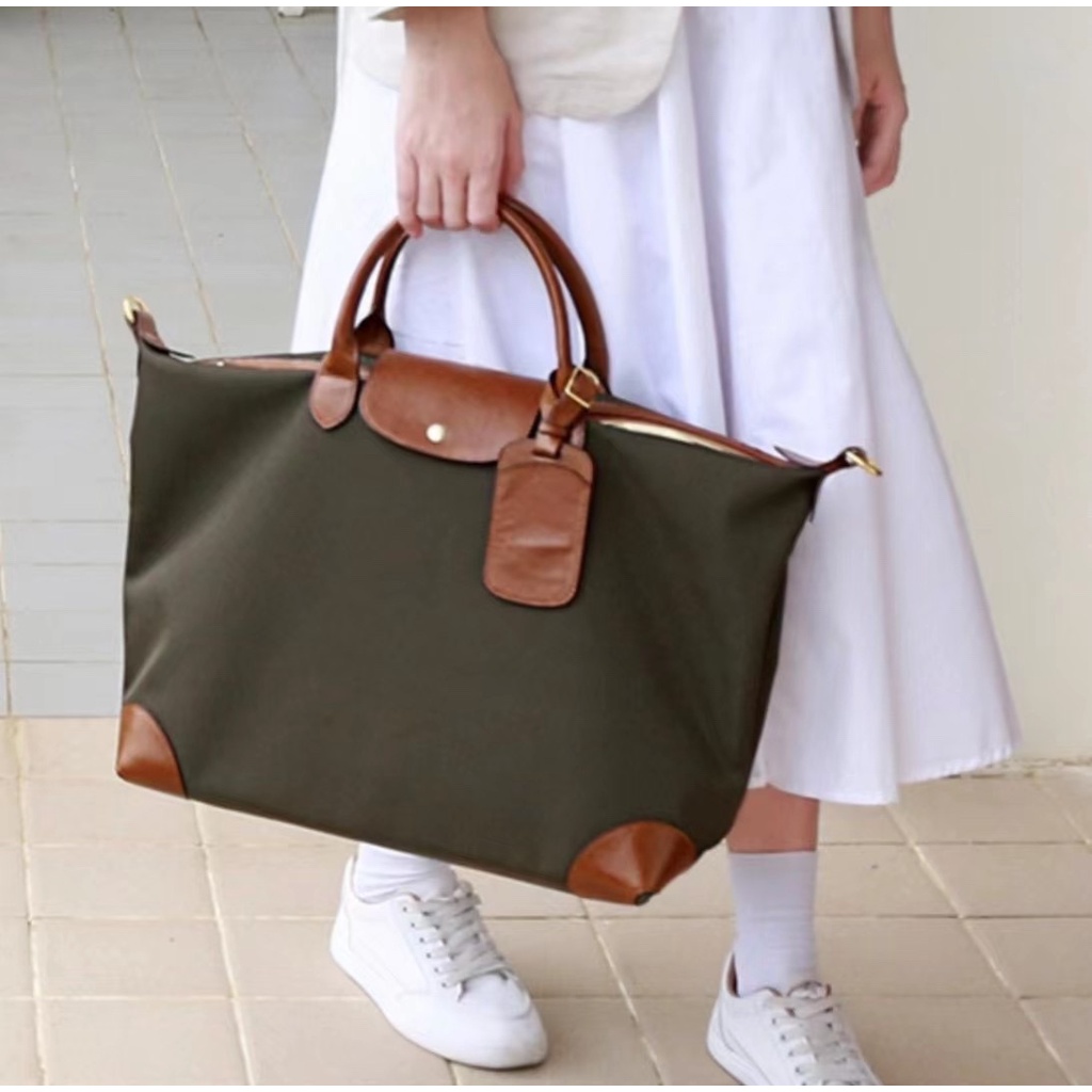 Original Longchamp Luggage Boxford Travel Duffle Bag Shopee Malaysia