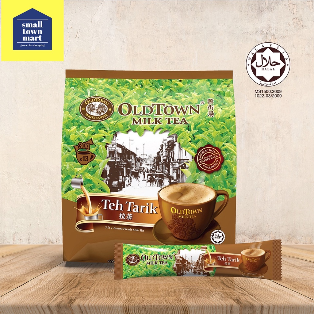 OLDTOWN Milk Tea 3 in 1 Teh Tarik Instant Premix 30g x 13 sticks ...