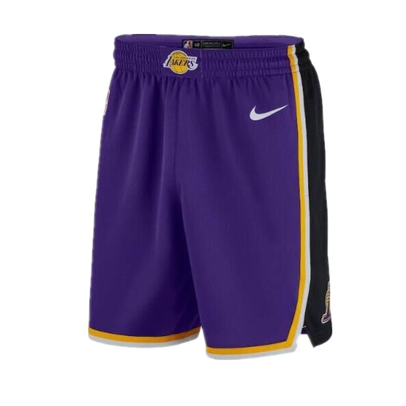 NBA Shorts Los Angeles Lakers Sports shorts purple Shopee Malaysia