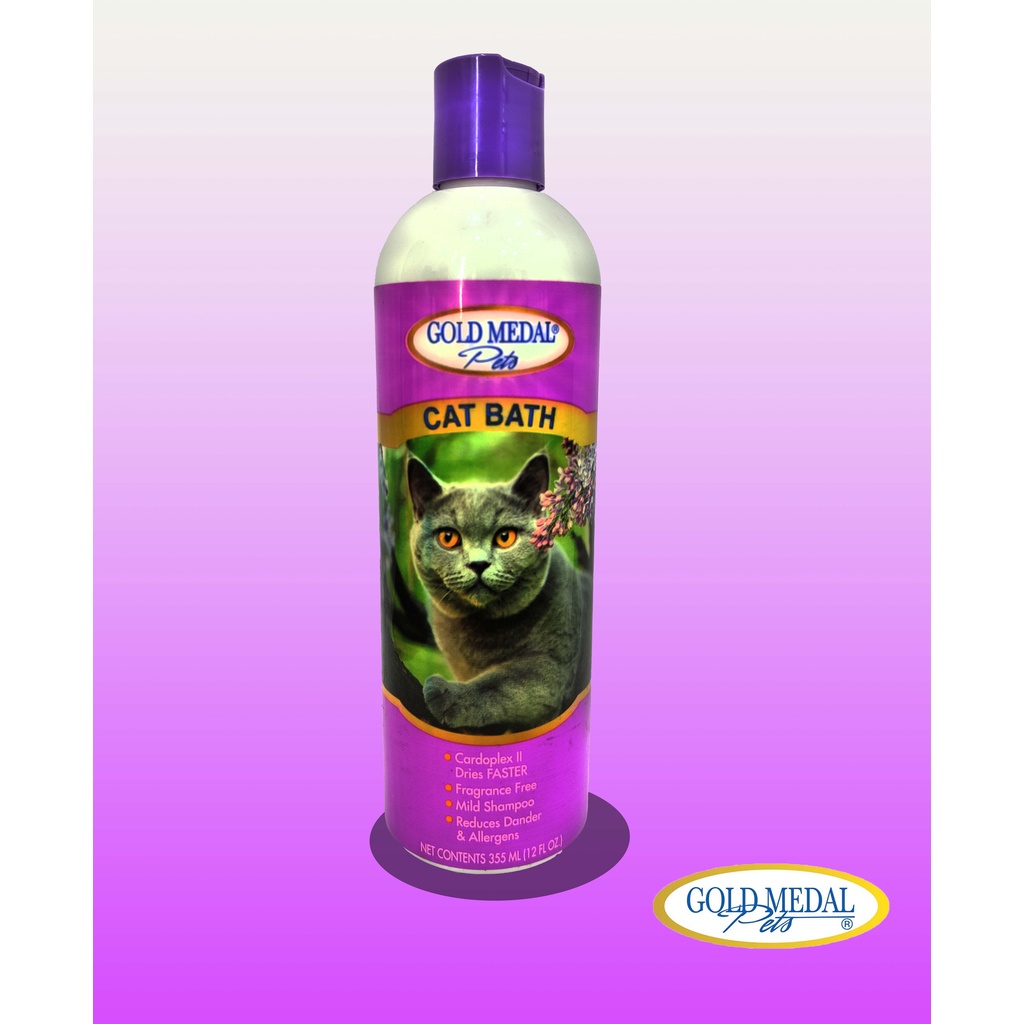 Gold Medal Pets Cat Bath (355ml) Shopee Malaysia