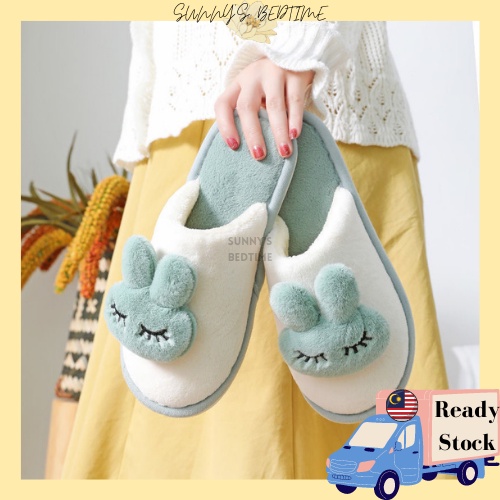 SUNNY Rabbit Indoor Slipper House Slippers Bunny Kasut Rumah House ...