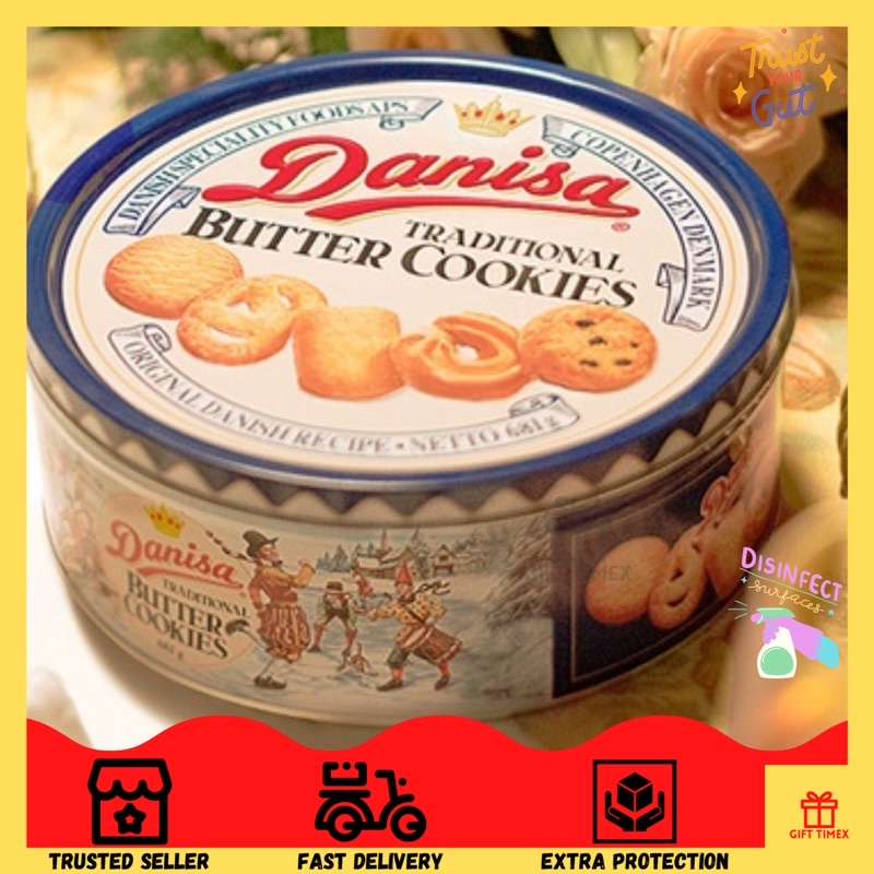 Danisa Traditional Butter Cookies 368g 皇冠丹麦曲奇 Shopee Malaysia