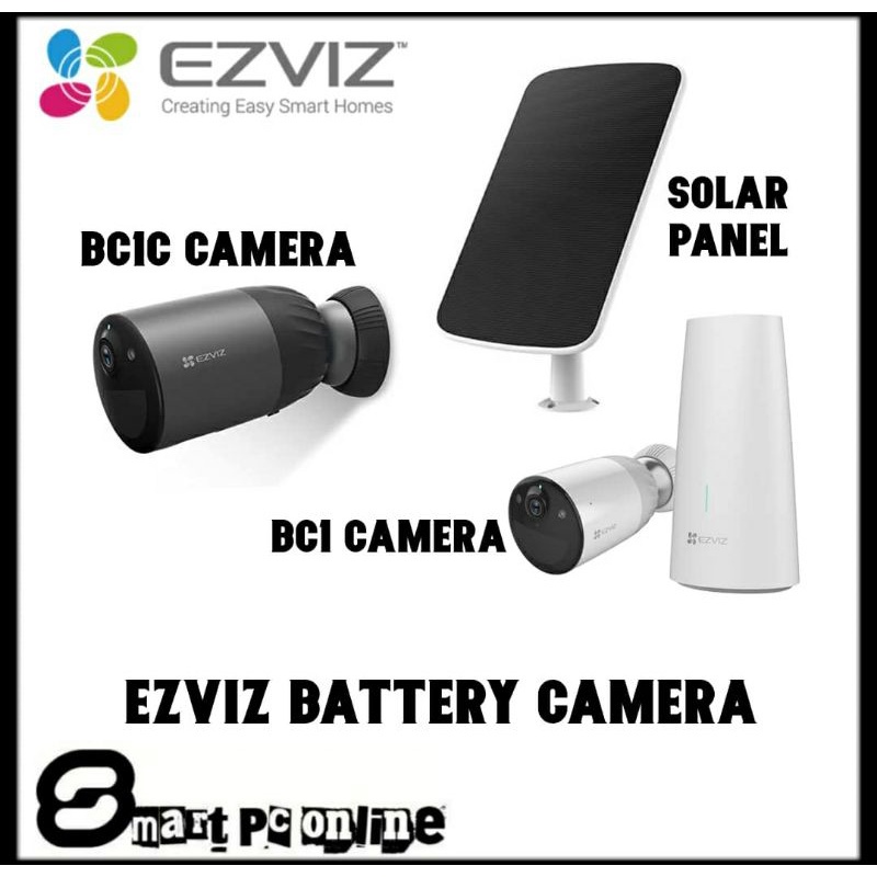 EZVIZ BC1C 2MP 4MP ELife 2K+ Smart Outdoor Camera Battery-Powered Color ...