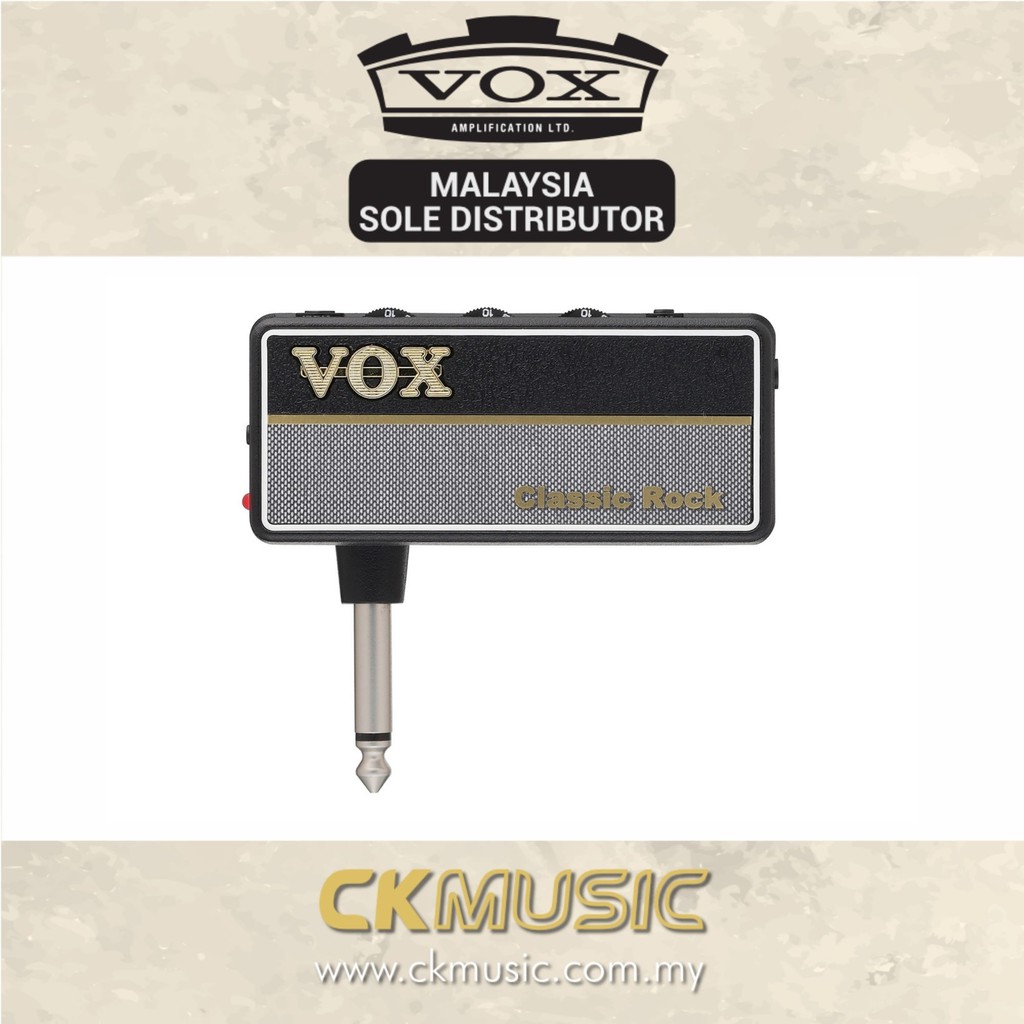 Vox Amplug G2 Headphone Amplifier, Classic Rock Model