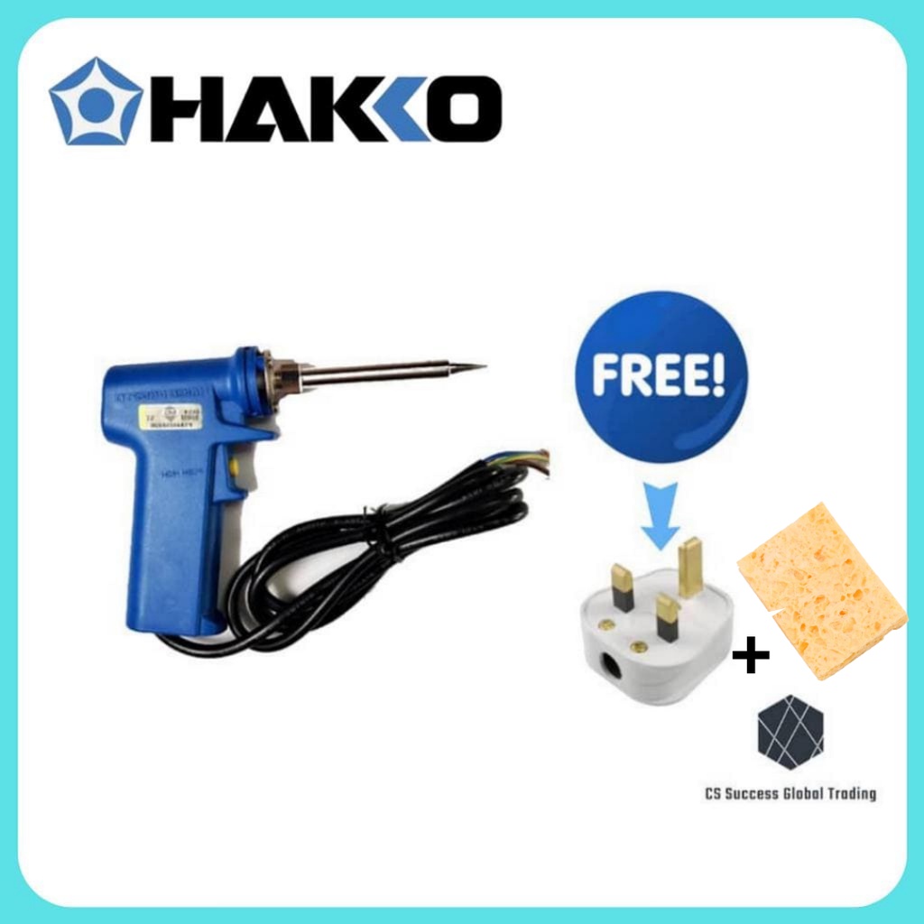 🔥Hot Product🔥 HAKKO PRESTO 981G-V23 Soldering Iron (20W~130W) with Sirim  Plug Top MADE IN JAPAN