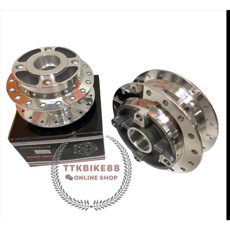 LC135 NEW 55C 55D 125Z 125ZR CHROME HUB SET FRONT & REAR SET Buyung ...