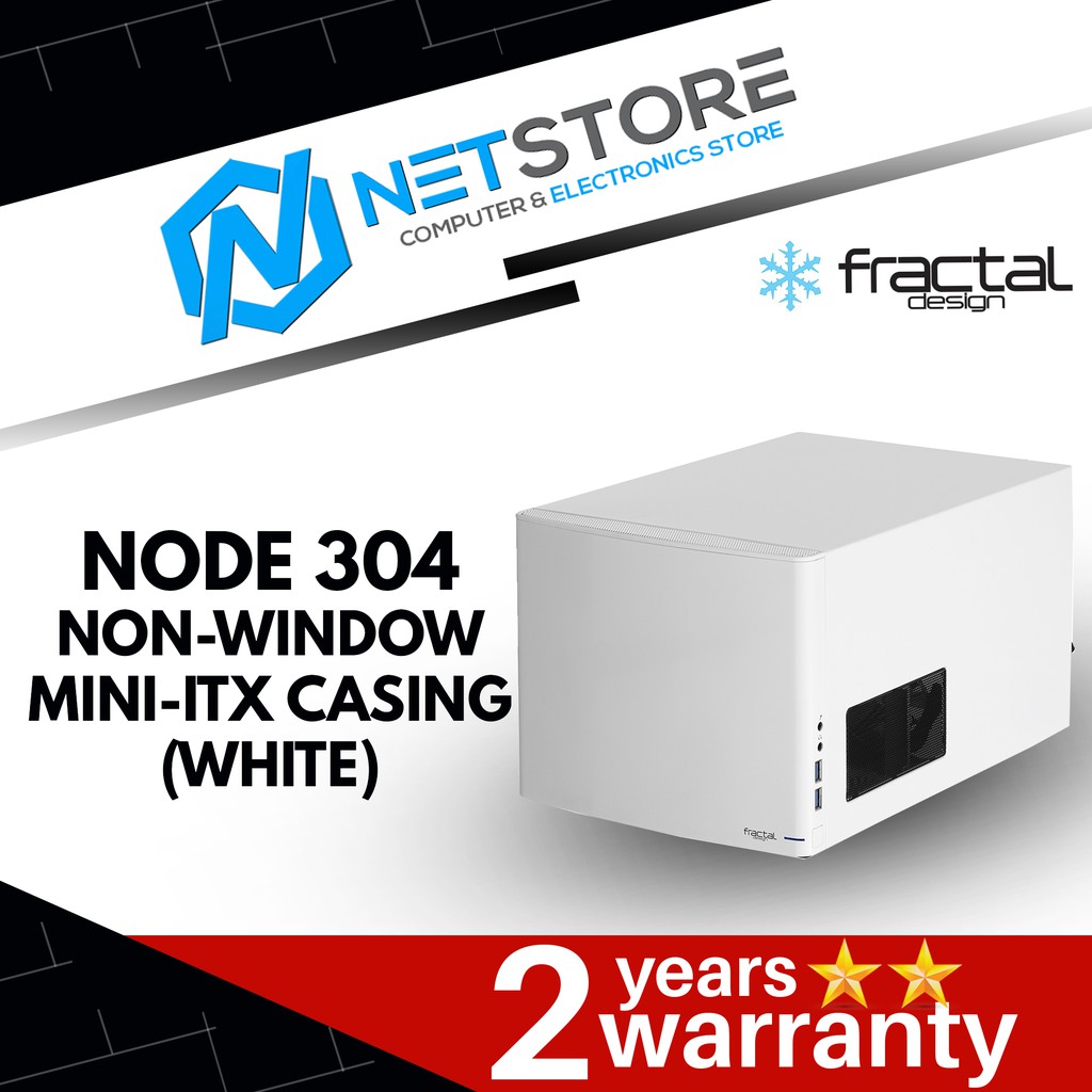 Fractal Design Node 304 Black Aluminum/Steel Mini-ITX Small Form