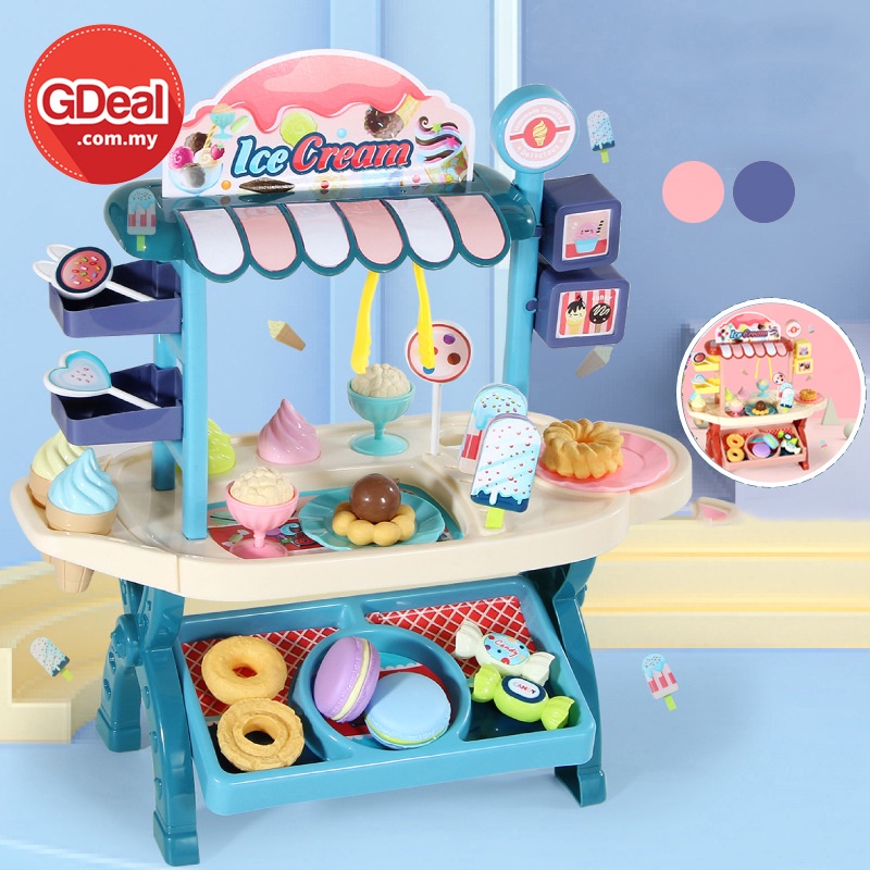 GDeal Childrens Ice Cream Educational Pretend Play Candy Toys Food ...