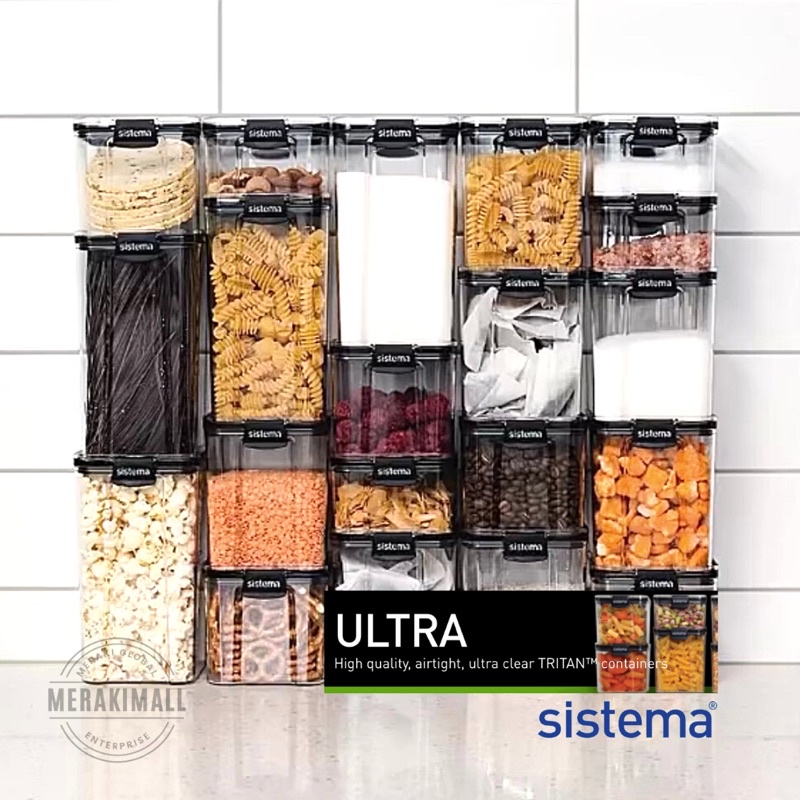 Sistema Tritan Storage Square Canister 460ml