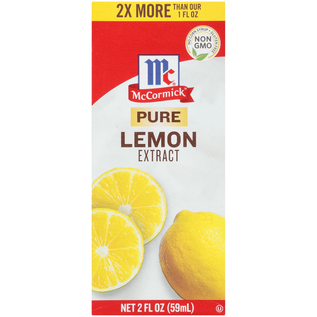MCCORMICK LEMON EXTRACT 2OZ (CONTAIN ALCOHOL) Shopee Malaysia