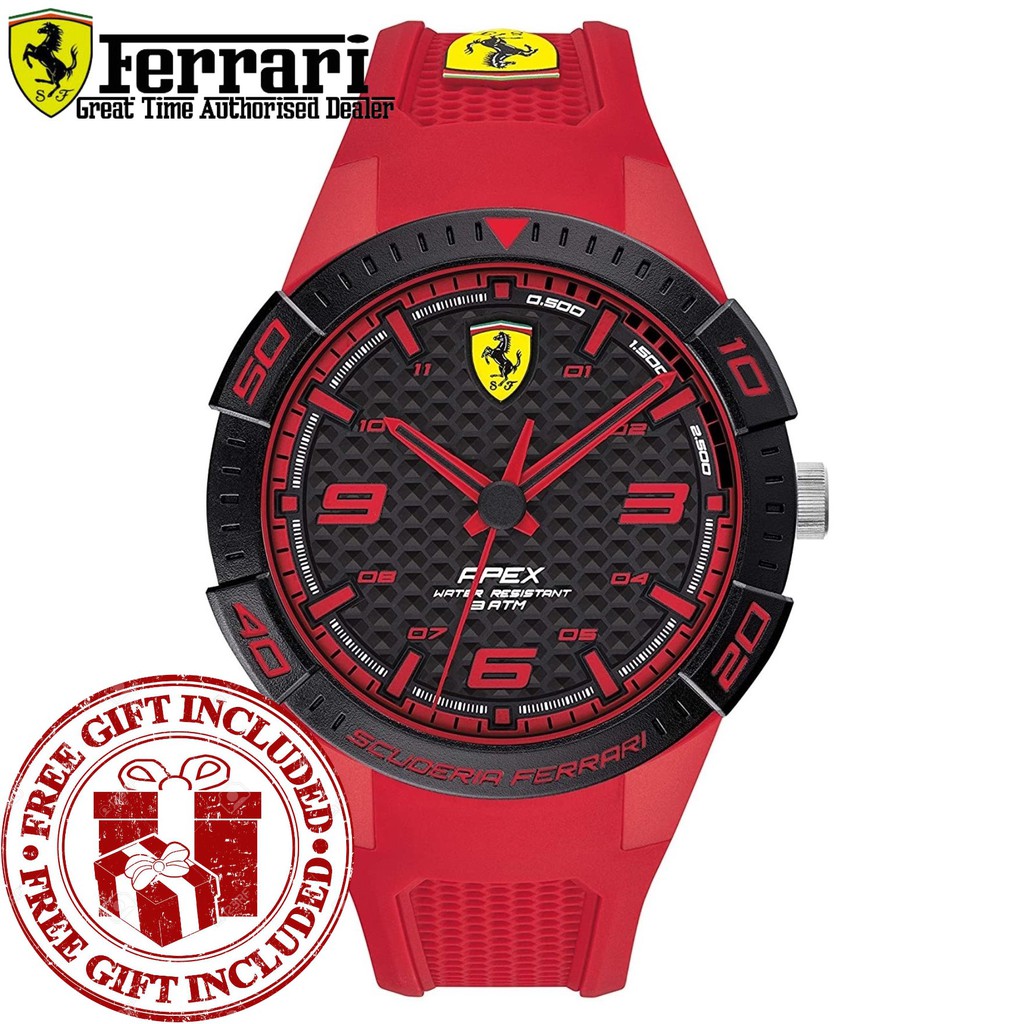 Scuderia Ferrari Watch 0830748 Apex