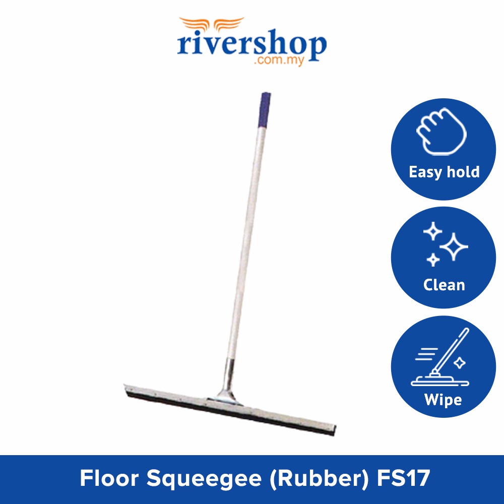 Push & Pull Floor Squeegee Rubber Removal of Water (Dimension