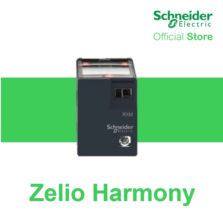 Schneider Electric Zelio Harmony Miniature Plug-In Relay 3A 4CO without ...