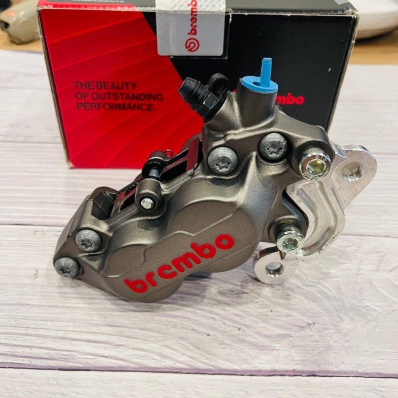 Y15ZR Y15 Y16 Brembo P4 P34 Red logo Caliper Original 100 Made Italy