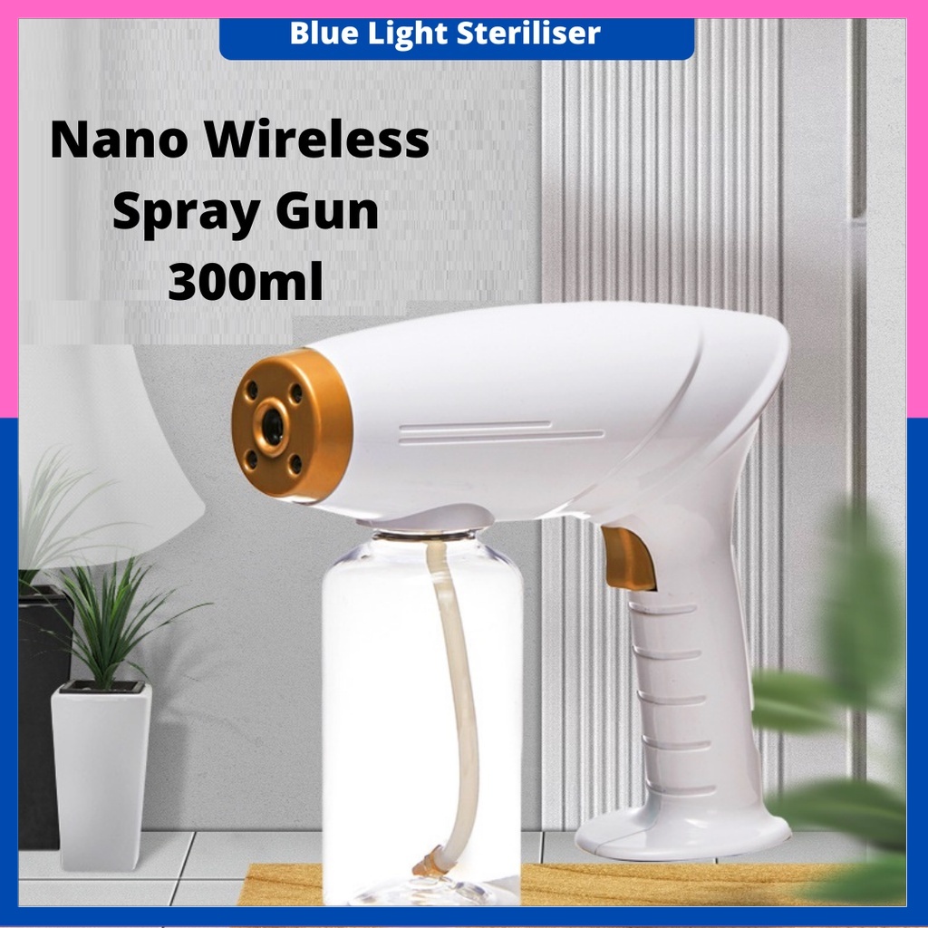 [Ready Stock] Nano Sanitizer spray machine Blueray handheld