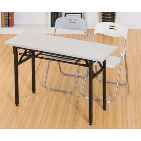 LONG DESK CONFERENCE RECTANGULAR FOLDING TABLE Foldable white putih ...