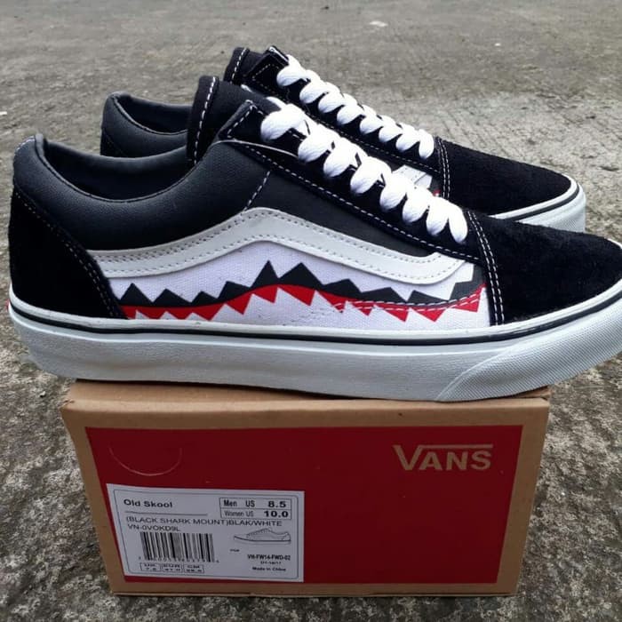 Oldskool Vans Bape Vans Authentic Men 's Casual Shoes Sneakers