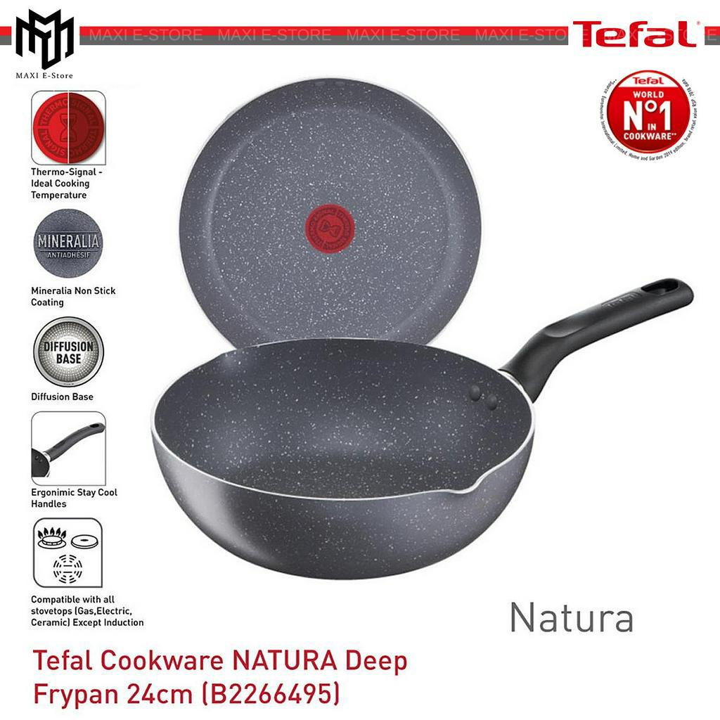 Tefal Cookware Natura Deep Frypan Cm B Shopee Malaysia