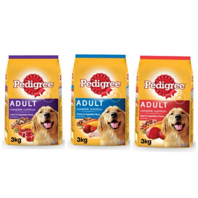 Pedigree 3kg outlet