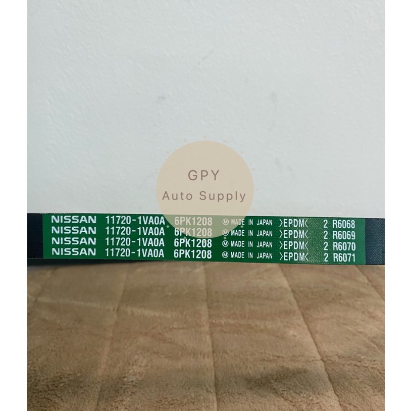 NISSAN XTRAIL T32 2.0 2014 (117201VA0A 6PK1208) FAN BELT Shopee Malaysia