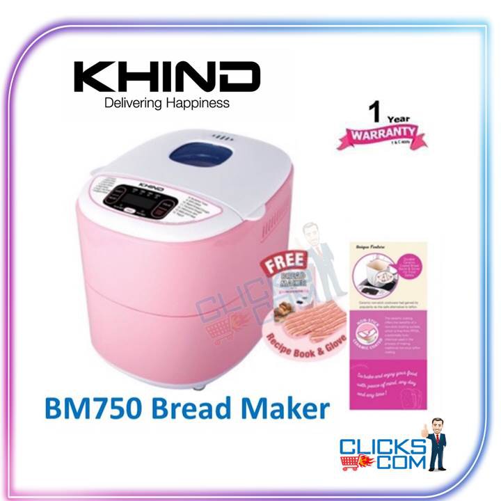 Khind Bread Maker BM750 | Shopee Malaysia