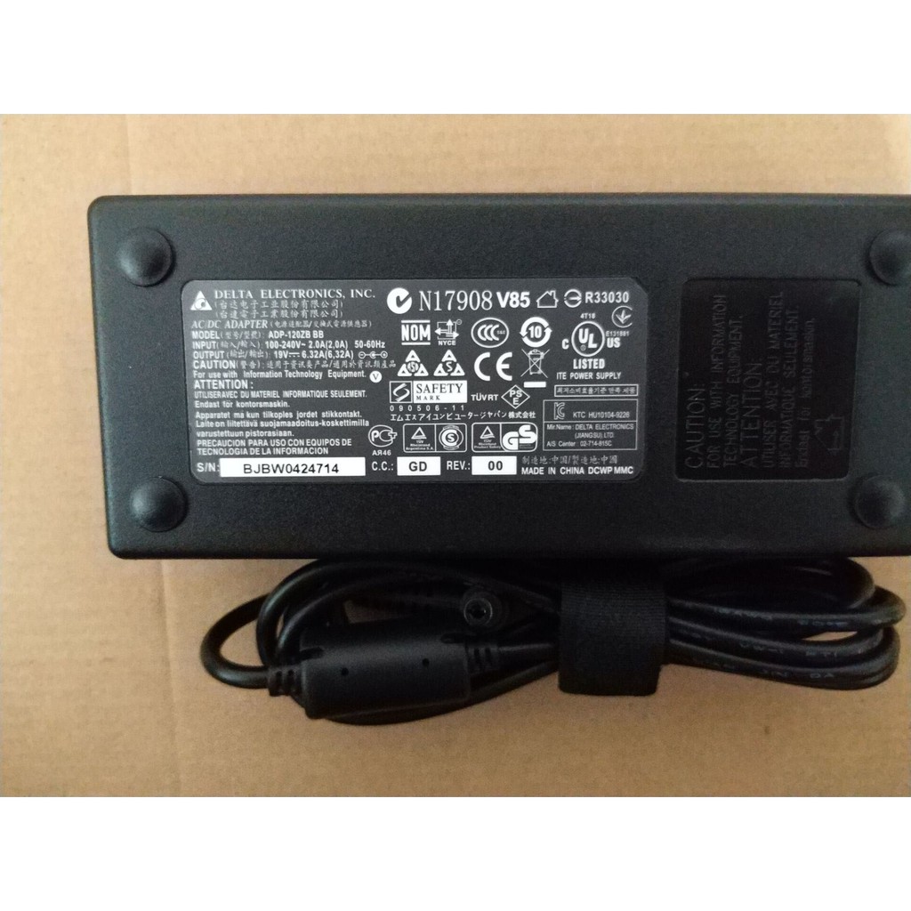 MSI 120w Adapter GP60 2PE Leopard AC Charger for MSI PE60 GE60 GE70 gp70  2QE 19.5V 6.15A laptop power 5.5*2.5mm Shopee Malaysia