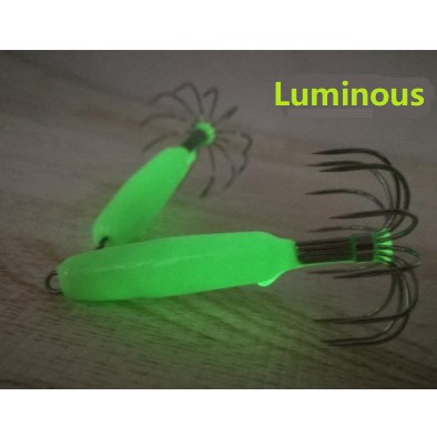 Owner Luminous Fishing Hook - Size 5, Harris No. 0.6, With Thread For White Flies, Mackerel, Etc. - View #4