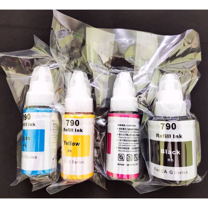 Canon Compatible G Series Refill ink Bottle GI790/190/890/990 Shopee