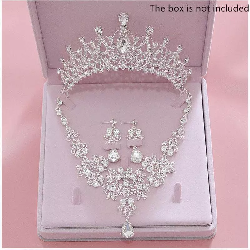 Dubai Gold Jewelry Bridal Necklace Earring Set - Bohemian Style