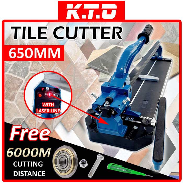 HEAVY DUTY 650MM MANUAL CERAMIC MOZAIC TILE CUTTER with LASER LINE ...