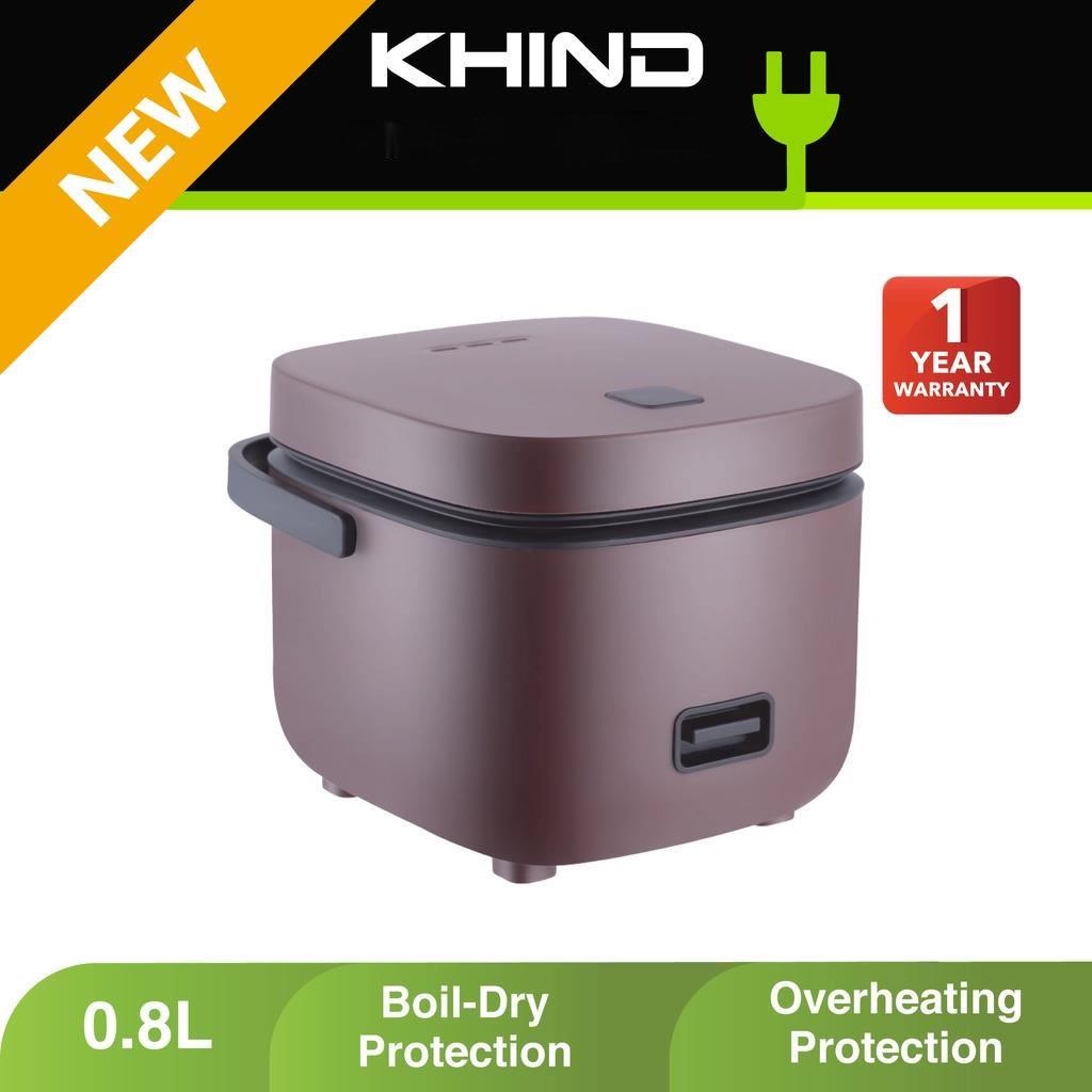 Khind RCM08 0.8L Multifunction Mini Rice Cooker/ Periuk Nasi Shopee