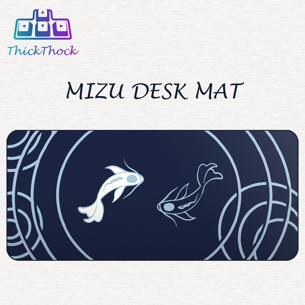 Mizu Koi Desk Mat | Mousepad | Mouse pad | Large Mousepad | Gaming Mousepad  |