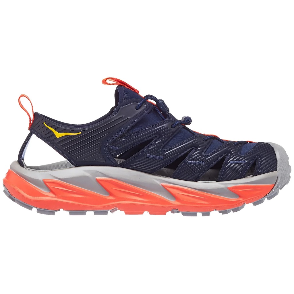 HOKA Hopara Shoes ( Black Iris/Mandarin Red ) | Shopee Malaysia