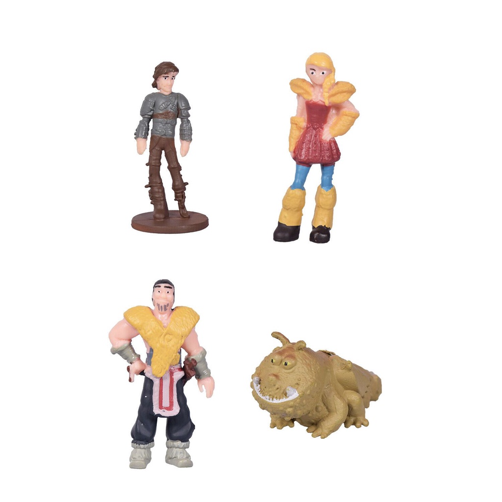 Pcs 12 How To Train Your Dragon Action Figures Hiccup Astrid Toothless