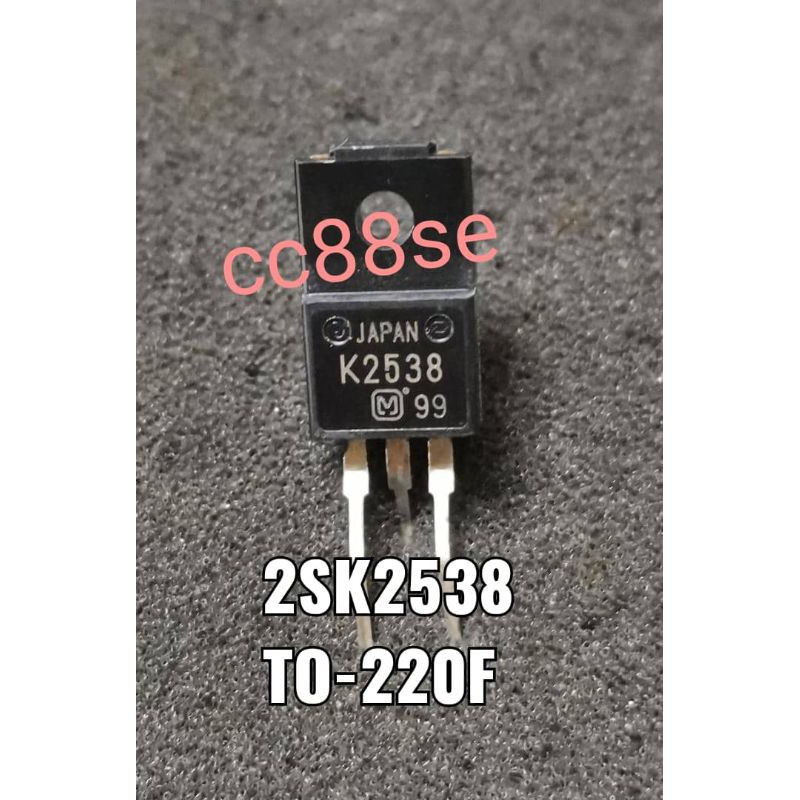 2SK2538 K2538 TO-220F N-CHANNEL POWER MOSFET TRANSISTOR FET (PANASONIC ...