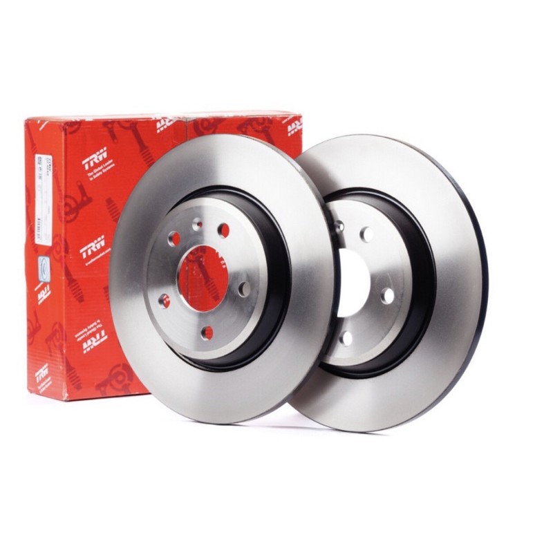 TRW Rear Brake Disc Rotor Proton Exora Bold (1Pair) | Shopee Malaysia