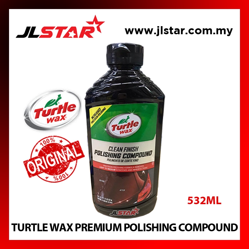 TURTLE WAX CLEAN FINISH POLISHING COMPOUND 532ML POLISH CAR CARE