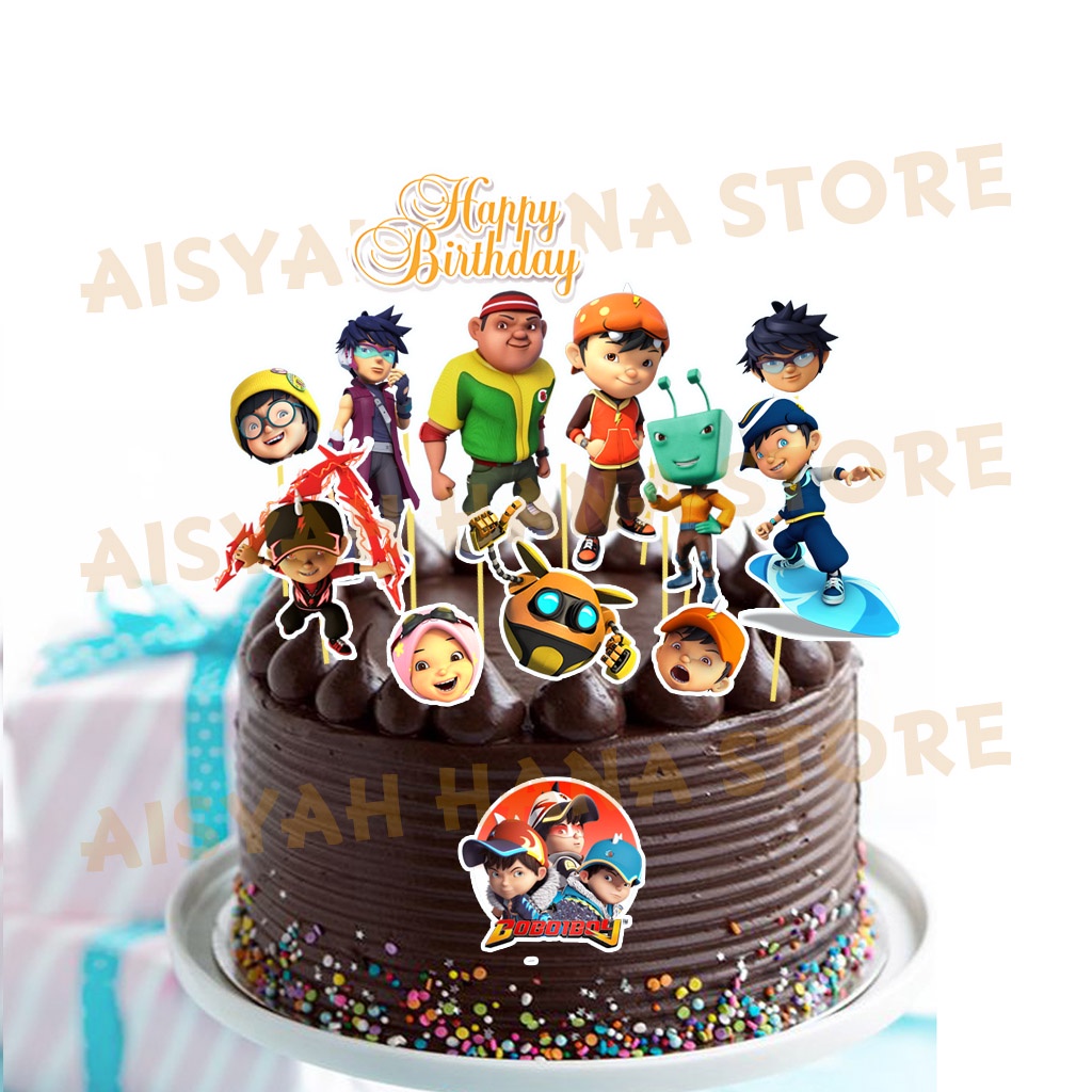 AHS Many Variation Cake Topper 1 Decoration Birthday theme Party Kek ...