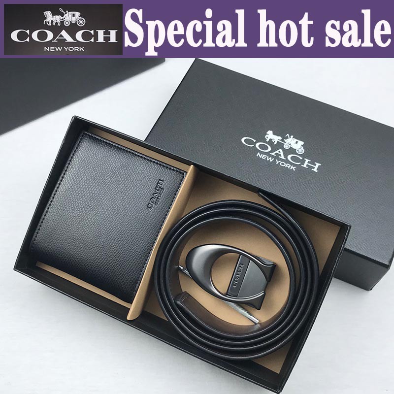 Coach wallet mens discount sale