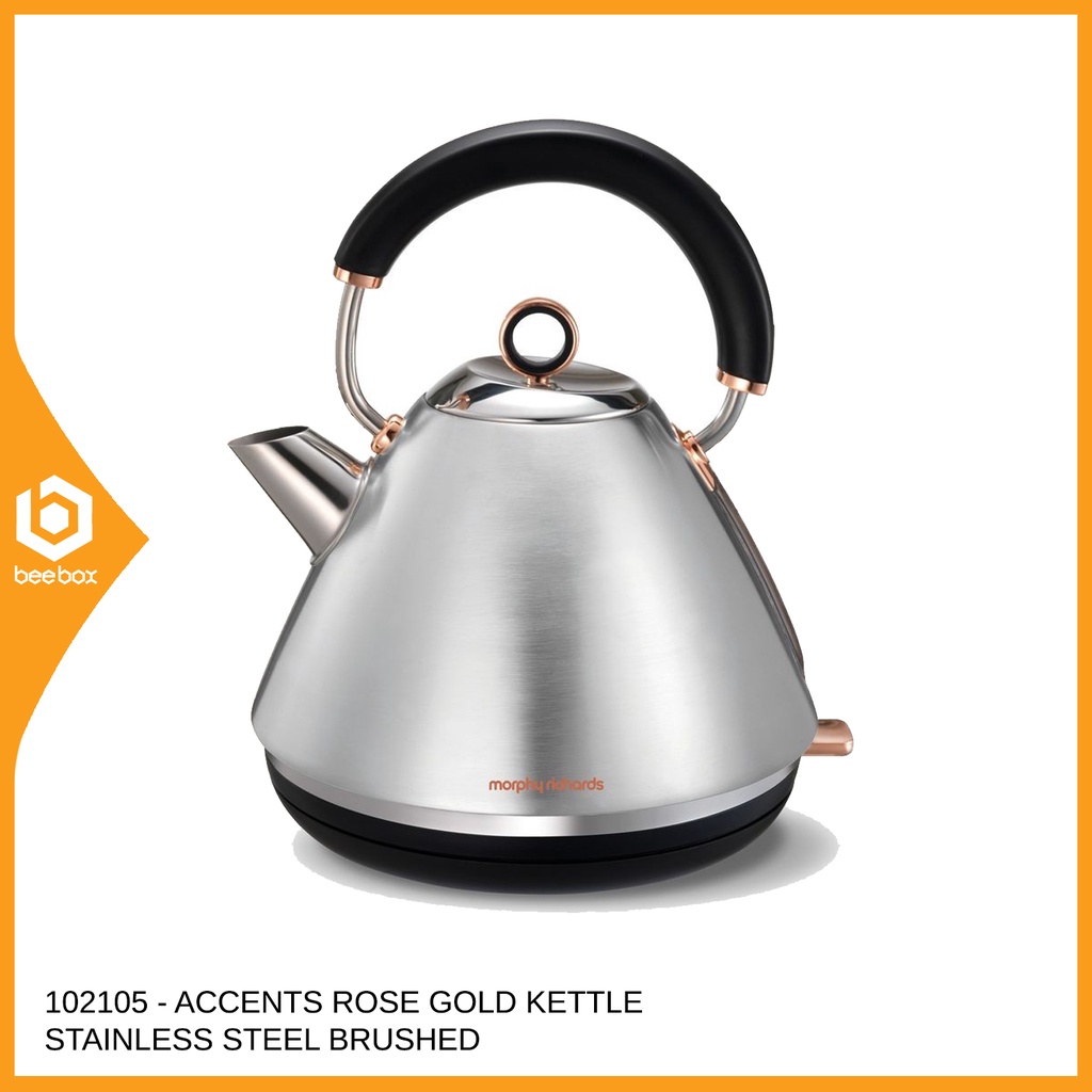 Morphy Richards Accents Rose Gold 102105 Kettle 1.5L Cordless Kettle